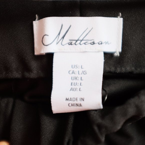 NWT Matteson black dress pant size L - Picture 4 of 12